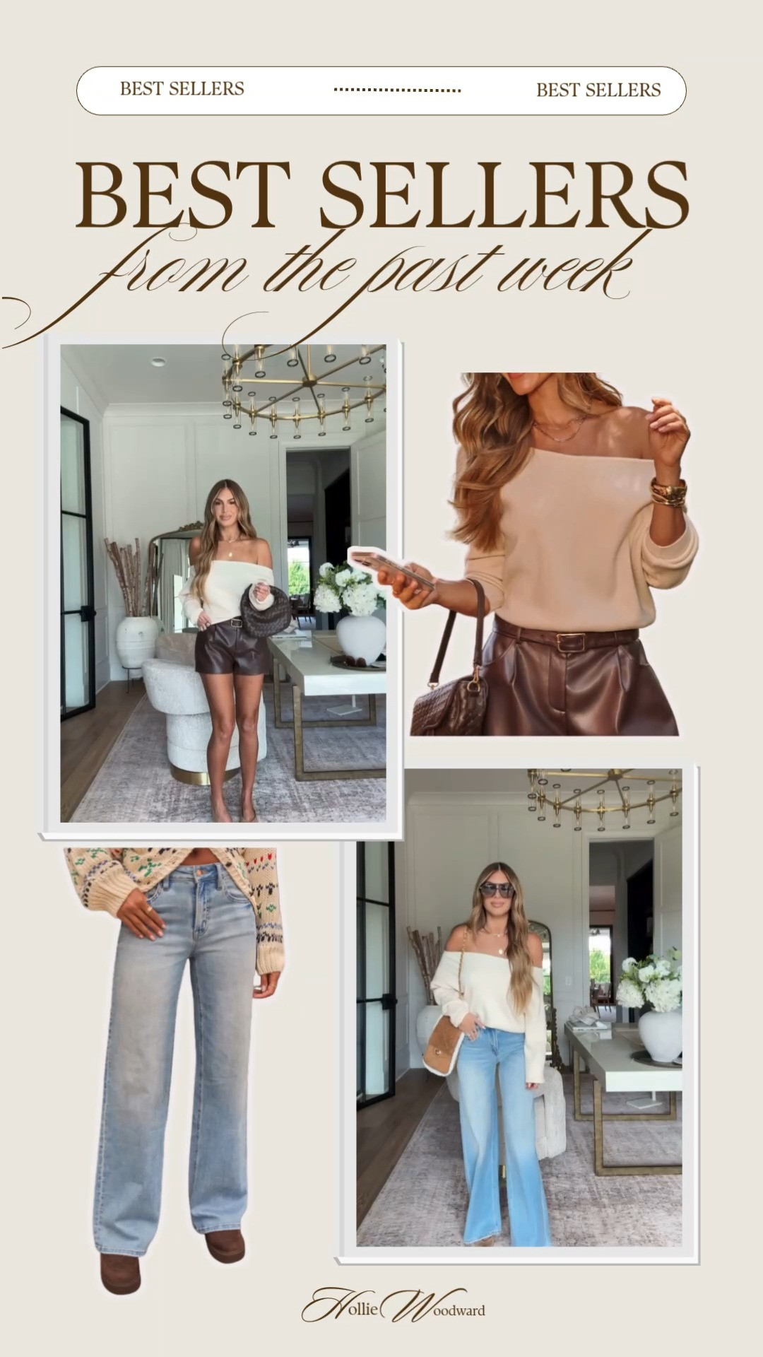 use code hollie40! wearing a small in everything and a 26 in the jeans 

 