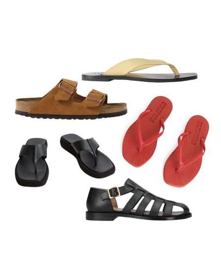 Sandals Edit 
Flipflops, sandals, summer shoes, fisherman sandals, Birkenstocks 