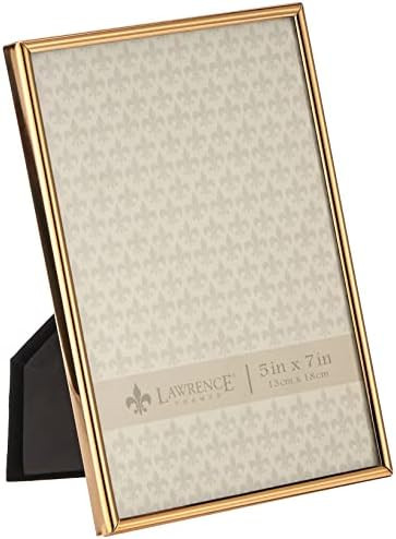 Lawrence Frames 670046 4x6 Simply Gold Metal Picture Frame : Home & Kitchen | Amazon (US)