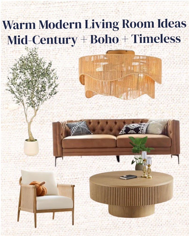 A Collected Living Room Look for Less 🏡

I love mixing styles to make a space feel warm and lived-in — this room blends mid-century modern furniture, boho textures, and classic traditional details for a timeless look that doesn’t feel trendy or overdone.

Perfect if you want:
• a cozy but elevated living room
• neutral, layered home decor
• designer-inspired pieces on a budget

Everything is linked here on LTK 🤍


#LTKSaleAlert #LTKHome