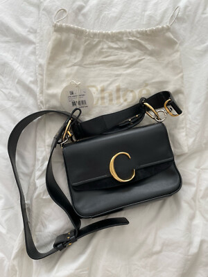 Chloe C Small leather Bag - With Dust Bag And Authenticate Card | eBay UK