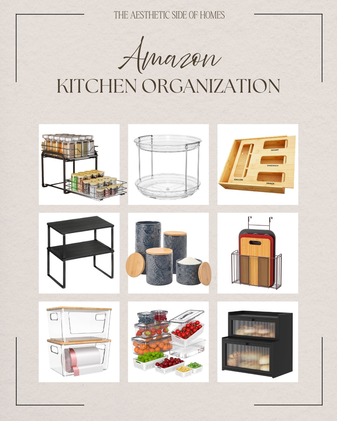 Kitchen organization from Amazon that makes storage easy!

Home decor, home storage, kitchen organization, kitchen storage

@amazonfindsandfashion

#LTKHome #LTKSeasonal #LTKSaleAlert