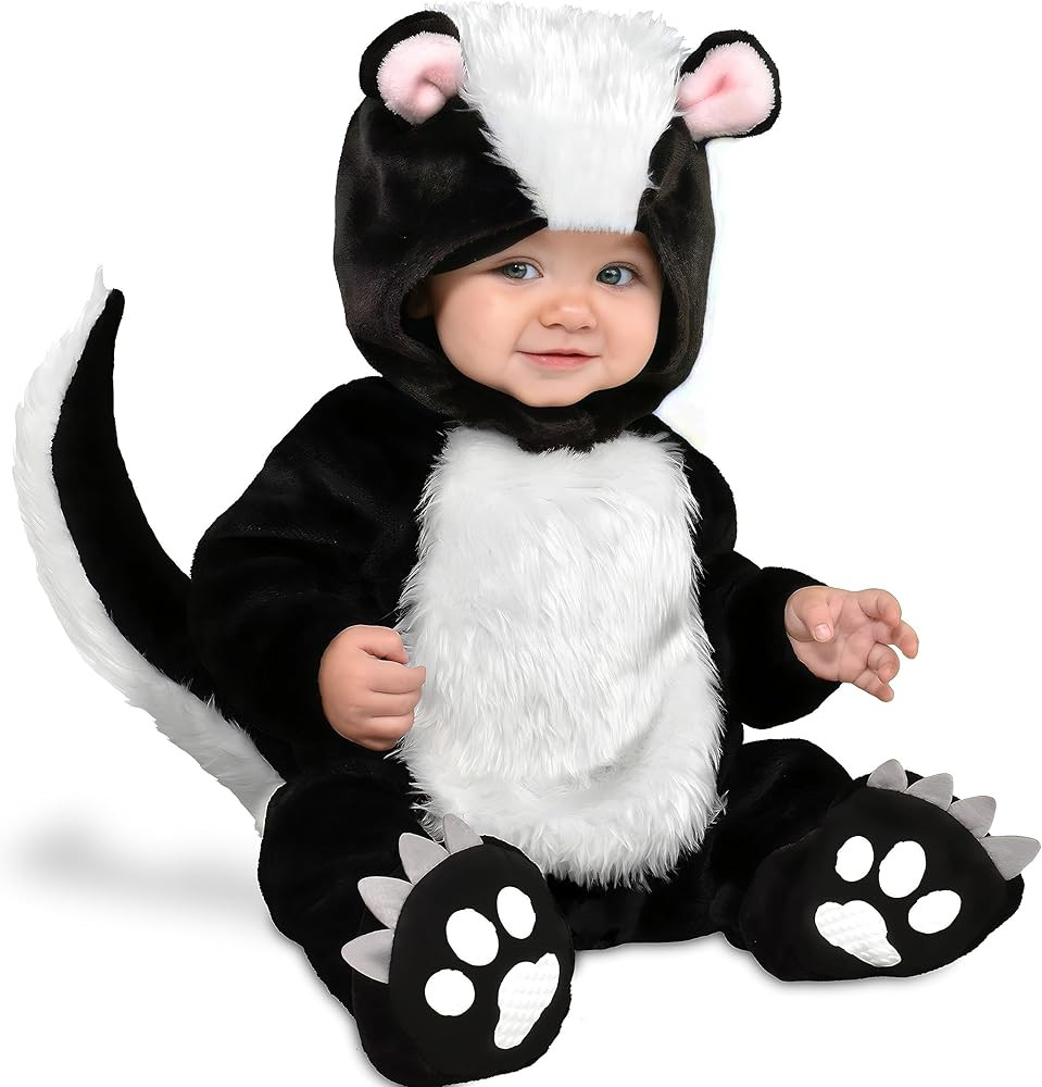 amscan Little Stinker - 18-24 Months Skunk Halloween Costume | Amazon (US)
