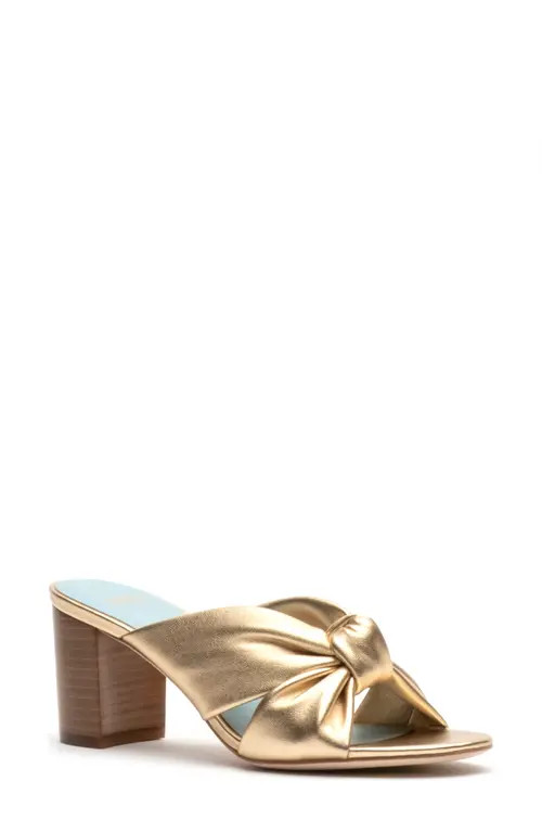 Frances Valentine Mollie Slide Sandal in Platino at Nordstrom, Size 9.5 | Nordstrom
