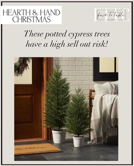 Hearth & Hand Christmas. Follow @farmtotablecreations on Instagram for more inspiration. Faux Cypress Christmas Tree in Cement Porch Pot - Hearth & Hand. Target Christmas Decor. Hearth & Hand Holiday Decor. Potted Trees. Wreath for Door. Porch Decor. Christmas Wreath. Door Mat. Holiday Porch  

#LTKfindsunder50 #LTKhome #LTKHoliday
