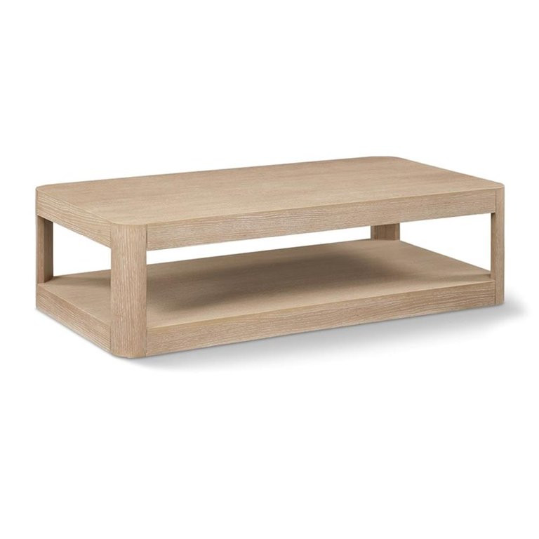 Meridian Furniture Reeves Natural Coffee Table | Walmart (US)