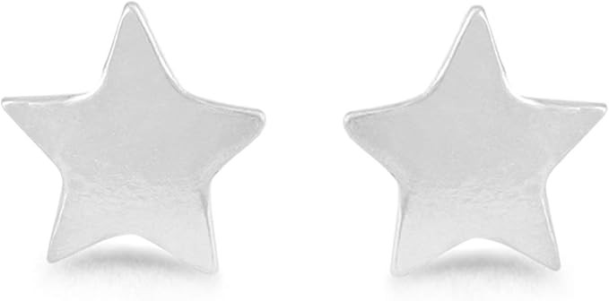 Boma Jewelry Sterling Silver Star Stud Earrings | Amazon (US)