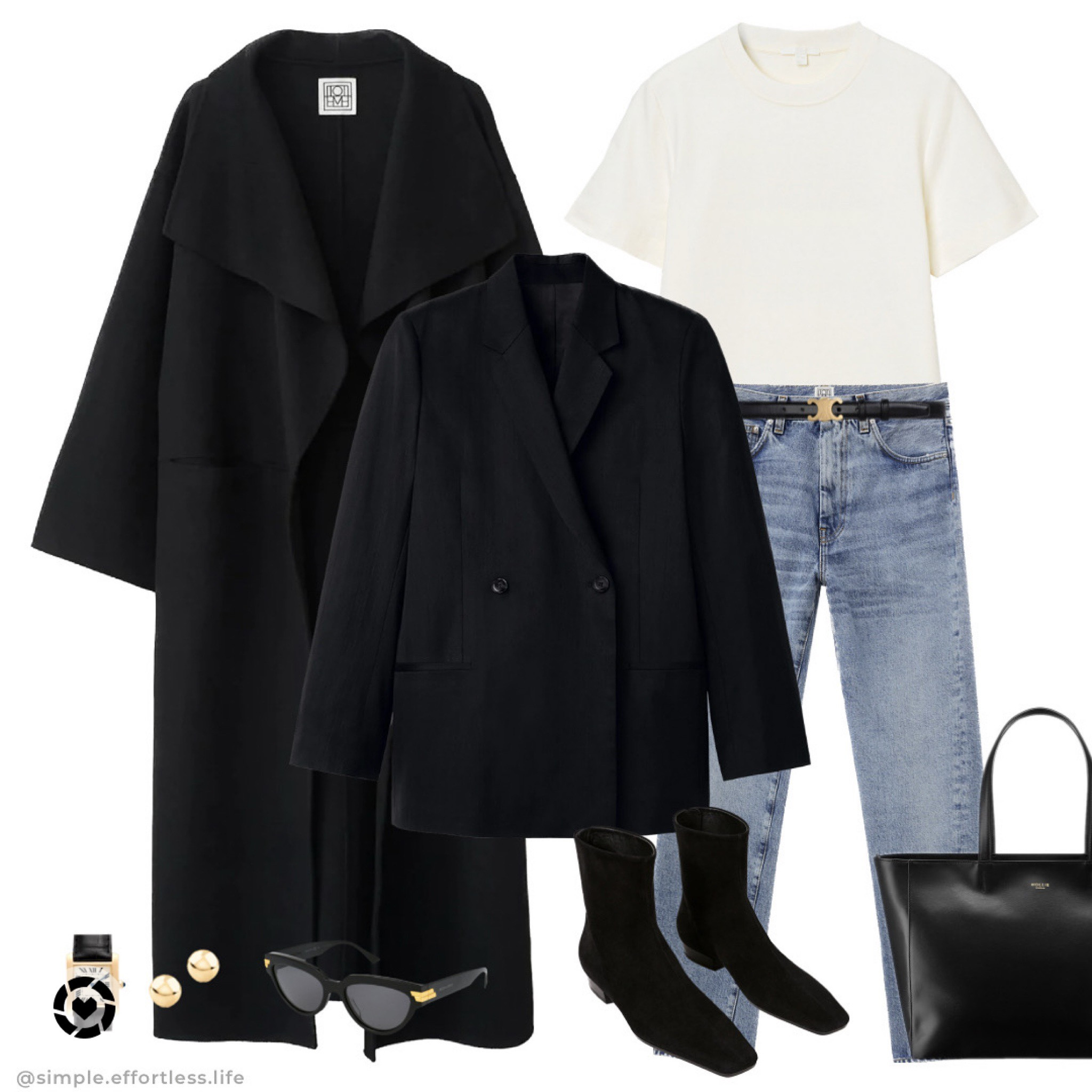 Blue jeans outfit 👖