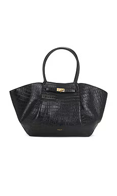 DeMellier London The New York Bag in Black Croc from Revolve.com | Revolve Clothing (Global)