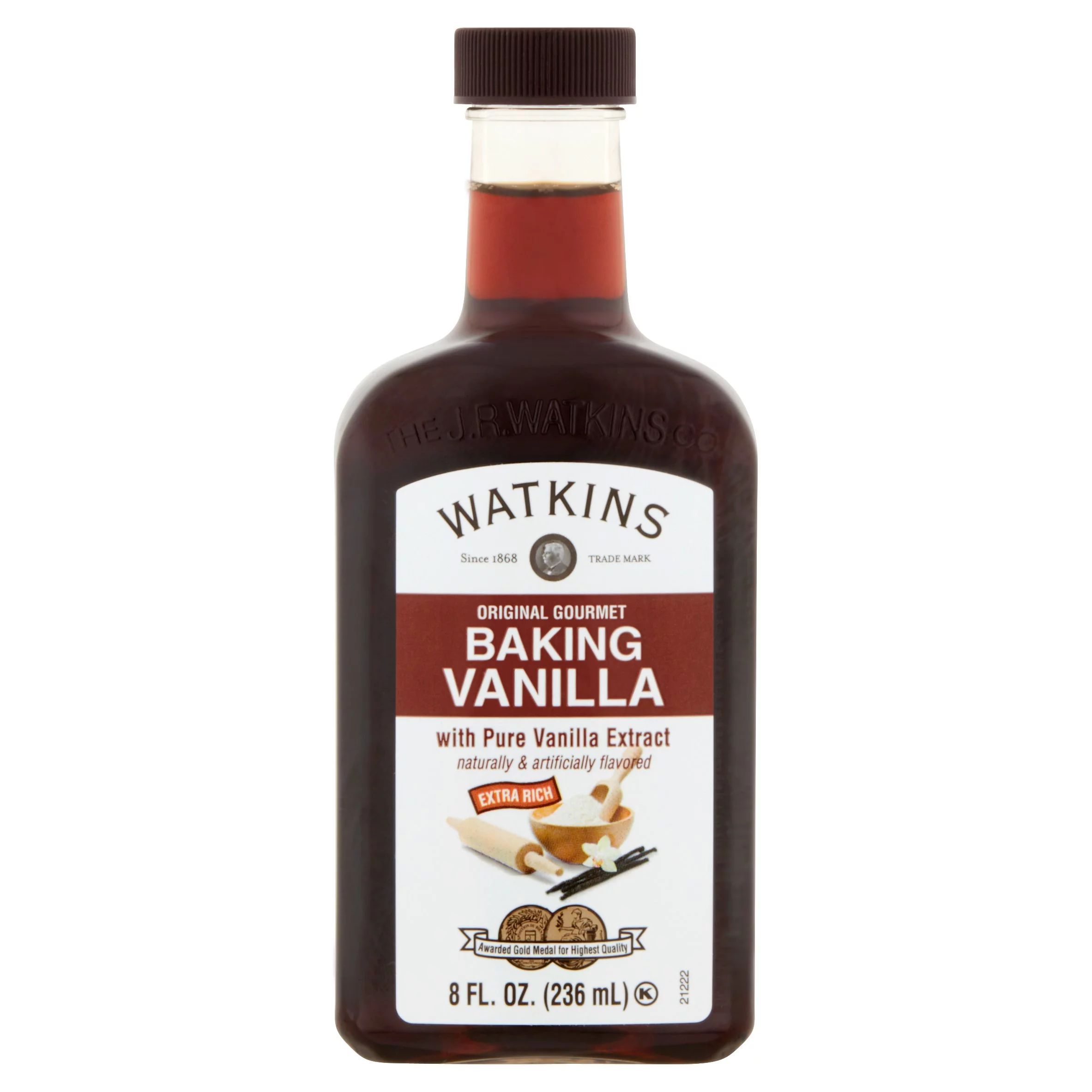 Watkins Original Gourmet Baking Vanilla, 8 fl oz - Walmart.com | Walmart (US)