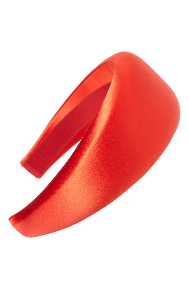 Wide Satin Headband | Nordstrom