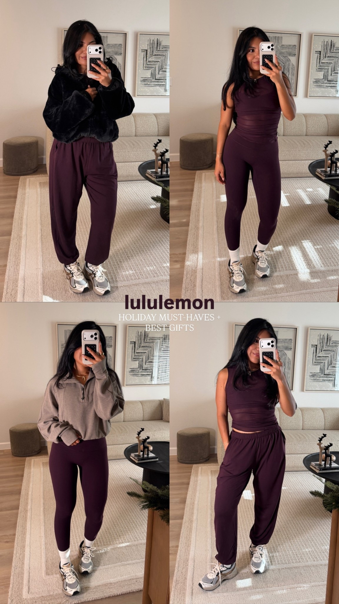 holiday at @lululemon! my curated picks this season, easy to style + great to gift! 🤍 #lululemoncreator #ad