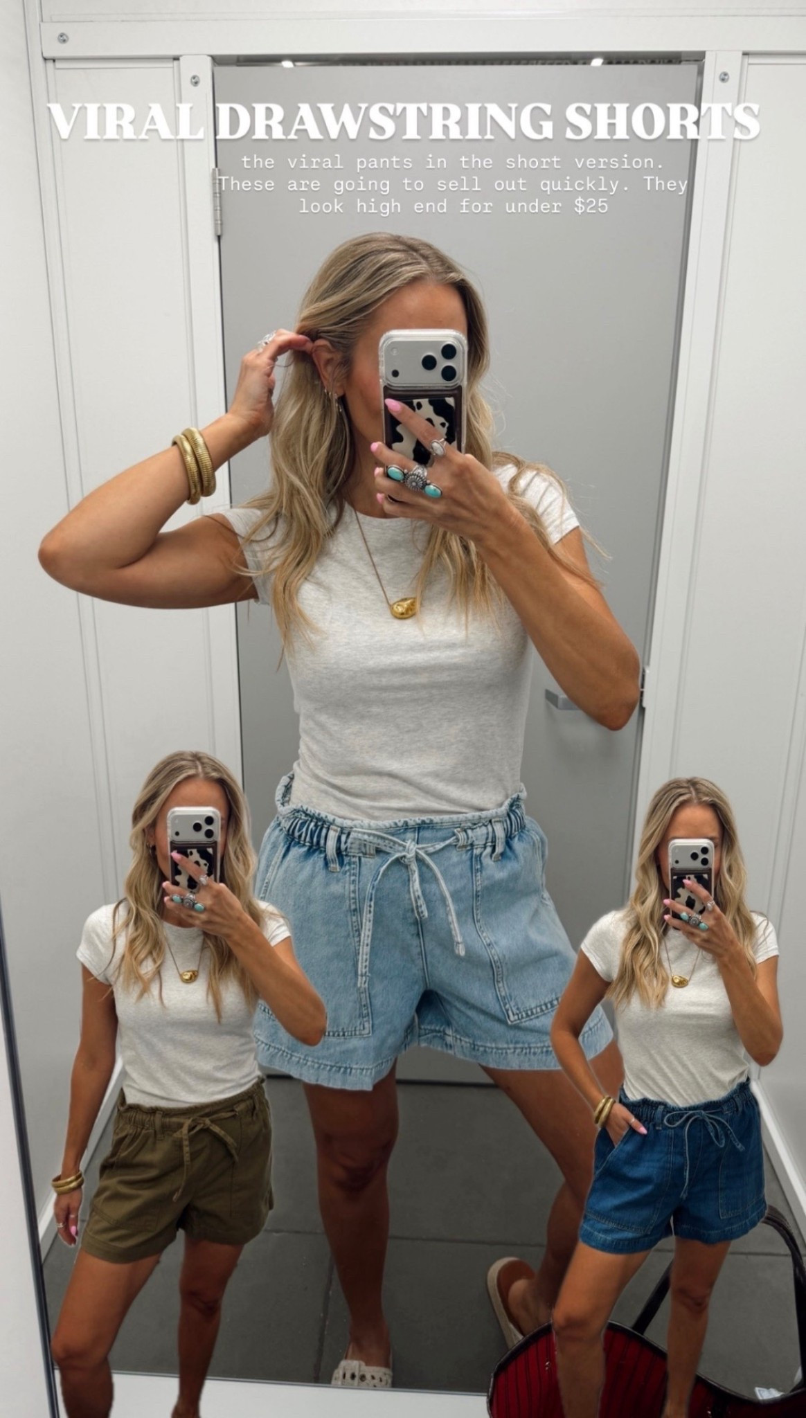 🤍 I am predicting these will sell out quickly! The perfect shorts for summer. Lightweight, comfortable & love the drawstring detailing. Comes in 4 colors. 

Wearing size s / my tts 

#LTKootd #LTKgrwm #LTKdayinmylife