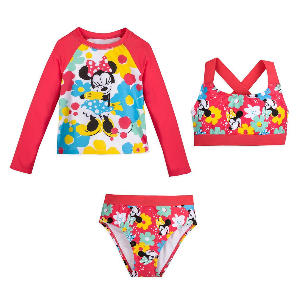 Minnie Mouse Deluxe Swimsuit Set for Girls | Disney Store