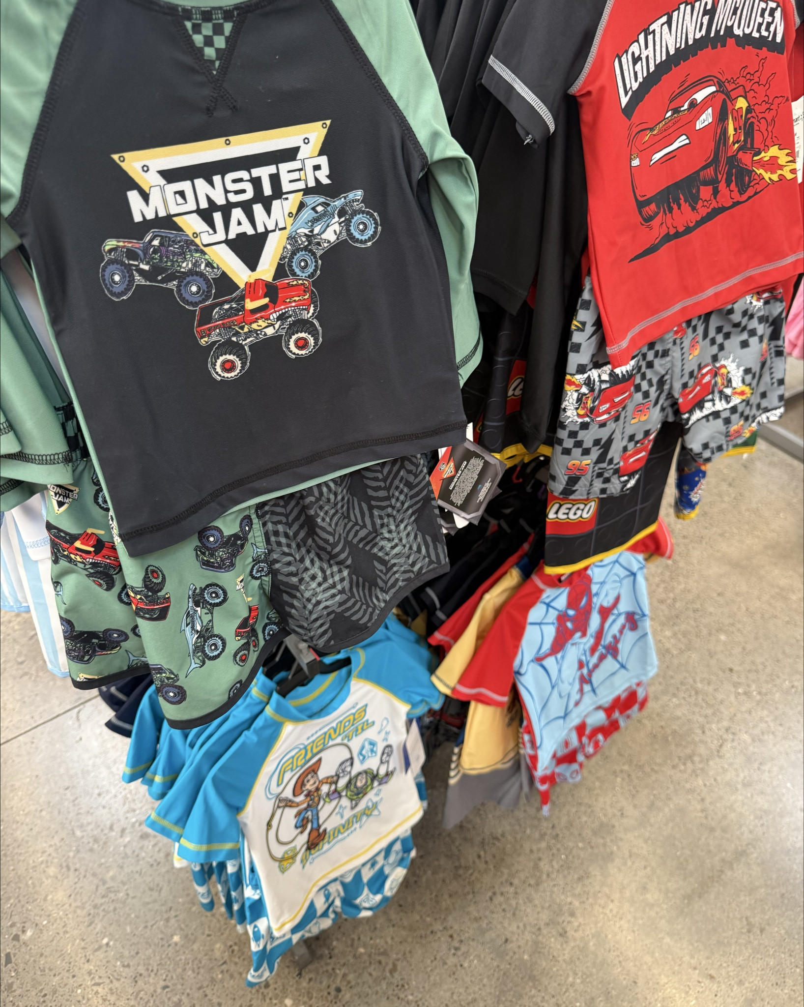 Little boys swimsuits at walmart. They have so many cute disney ones and can’t forget the monster trucks. 

#LTKBaby #LTKmomlife #LTKKids