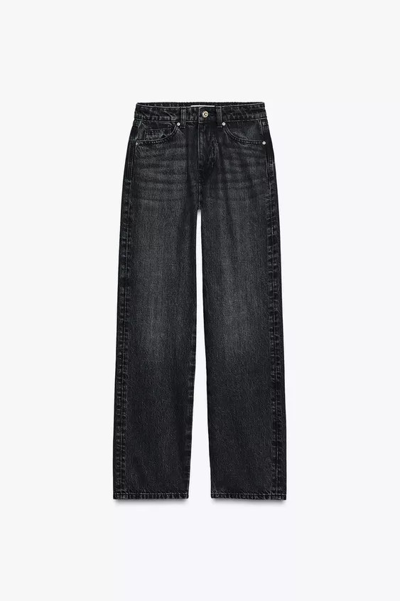 JEANS Z.03 REGULAR FIT HIGH-WAIST LONG LENGTH | Zara US