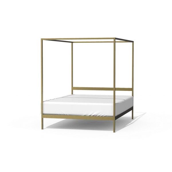 Bodoy Metal Canopy Platform Bed Frame | Wayfair North America