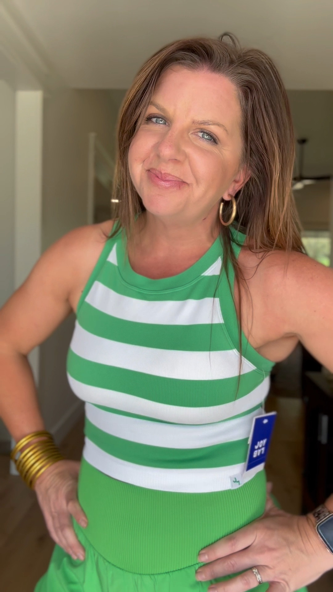 Joylab activewear at target is where it’s at! Loving the Kelly green color! 

Target activewear, Joylab, athleisure, activewear, high waisted shorts, striped tank, 

#LTKActive #LTKOver40