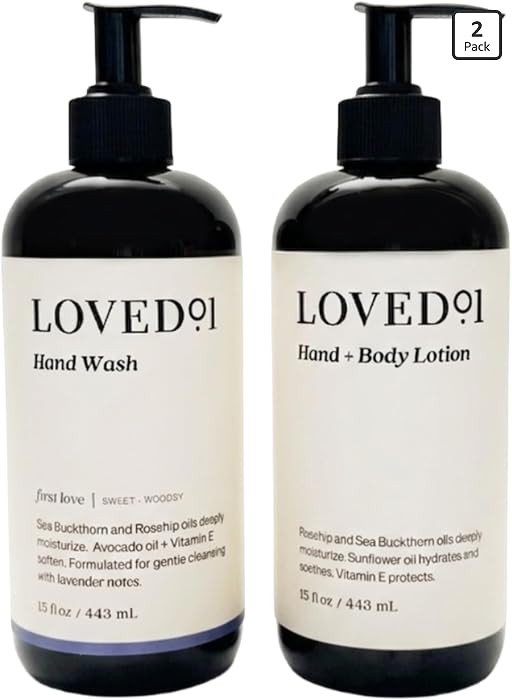 Loved01 Hand Wash & Body Lotion Gift Set, John Legend Skincare, Vitamin E, Sweet Lavender Scent, ... | Amazon (US)