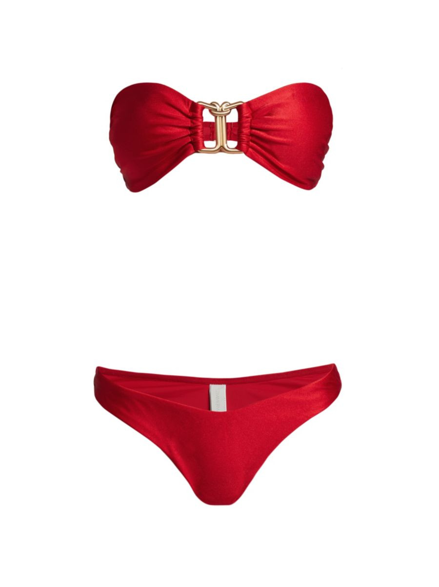 Raie Strapless Bikini Set | Saks Fifth Avenue