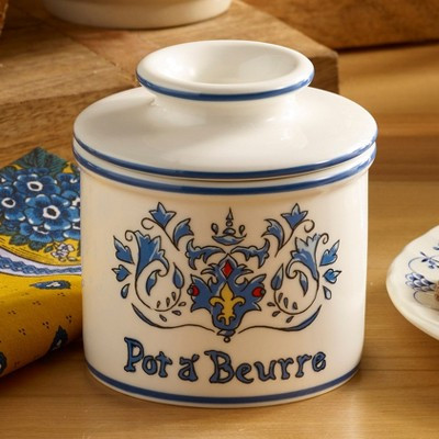 Art Nouveau Butter Bell Crock - French-Inspired Ceramic Butter Keeper | Target