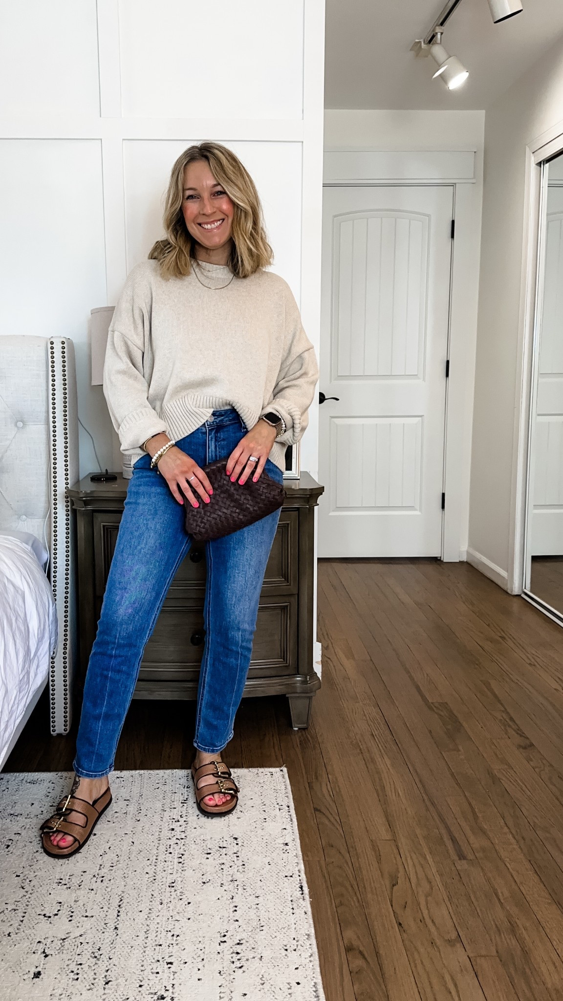 4 pieces. Endless outfits. 🤍
These capsule wardrobe staples from @onequince are everything—timeless, high-quality, and versatile. Perfect for travel, everyday style, or a closet refresh that actually makes getting dressed easier. #quincepartner
What I’m wearing: 🧶 Medium in the sweater – soft, breathable, and polished
 👖 29 regular in the jeans – true to size with the perfect classic fit
 👖 Medium in the pants – elevated, easy, and endlessly wearable
If you’re looking to build a neutral capsule wardrobe or invest in fewer, better pieces that mix + match effortlessly, these are my top picks. Each piece is classic, comfortable, and made to last.

#LTKFindsUnder50 #LTKSaleAlert #LTKStyleTip