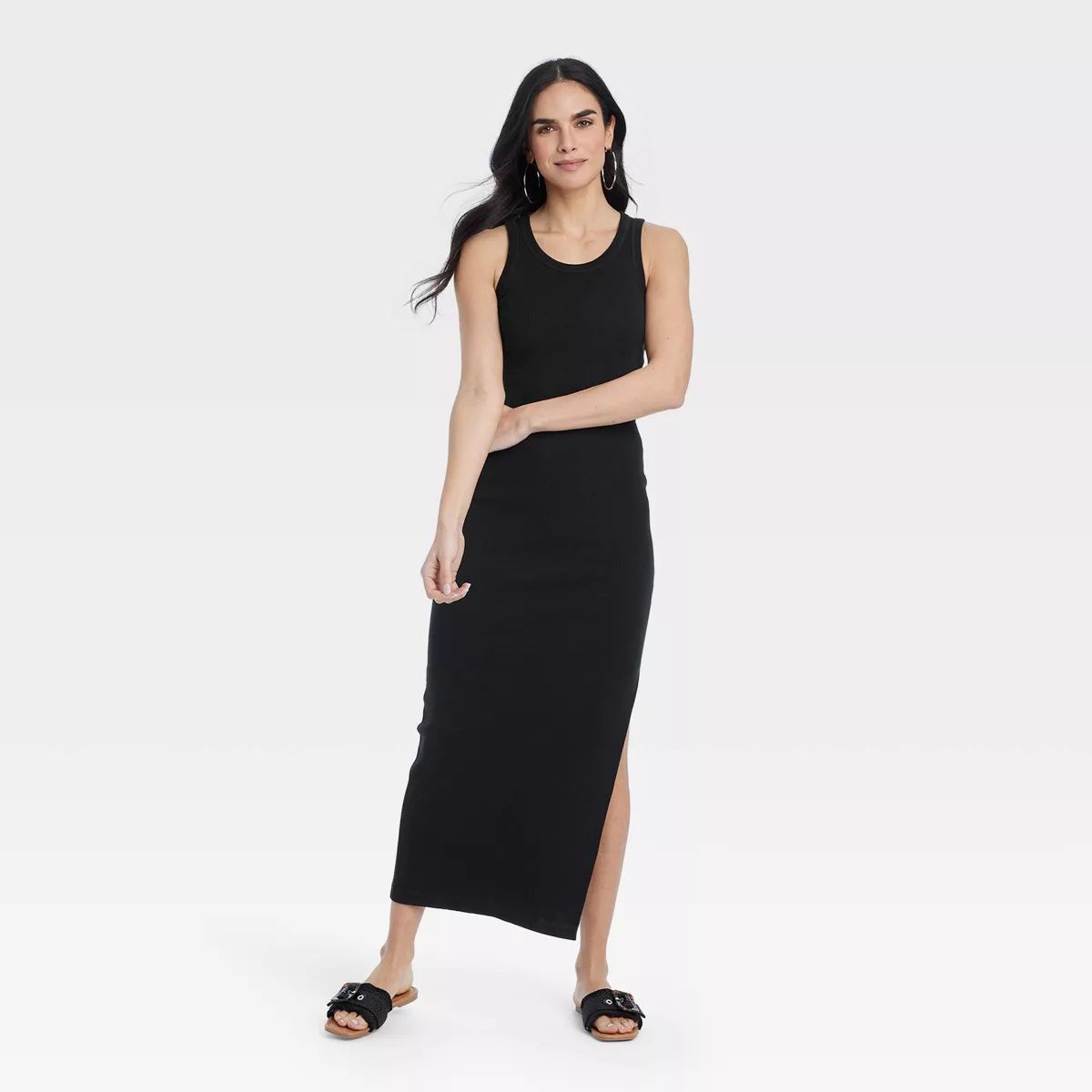 Women's Rib-Knit Maxi Bodycon Dress - Universal Thread™ | Target