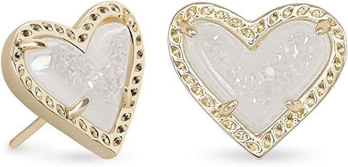 Kendra Scott Ari Heart Stud Earrings for Women, Fashion Jewelry | Amazon (US)