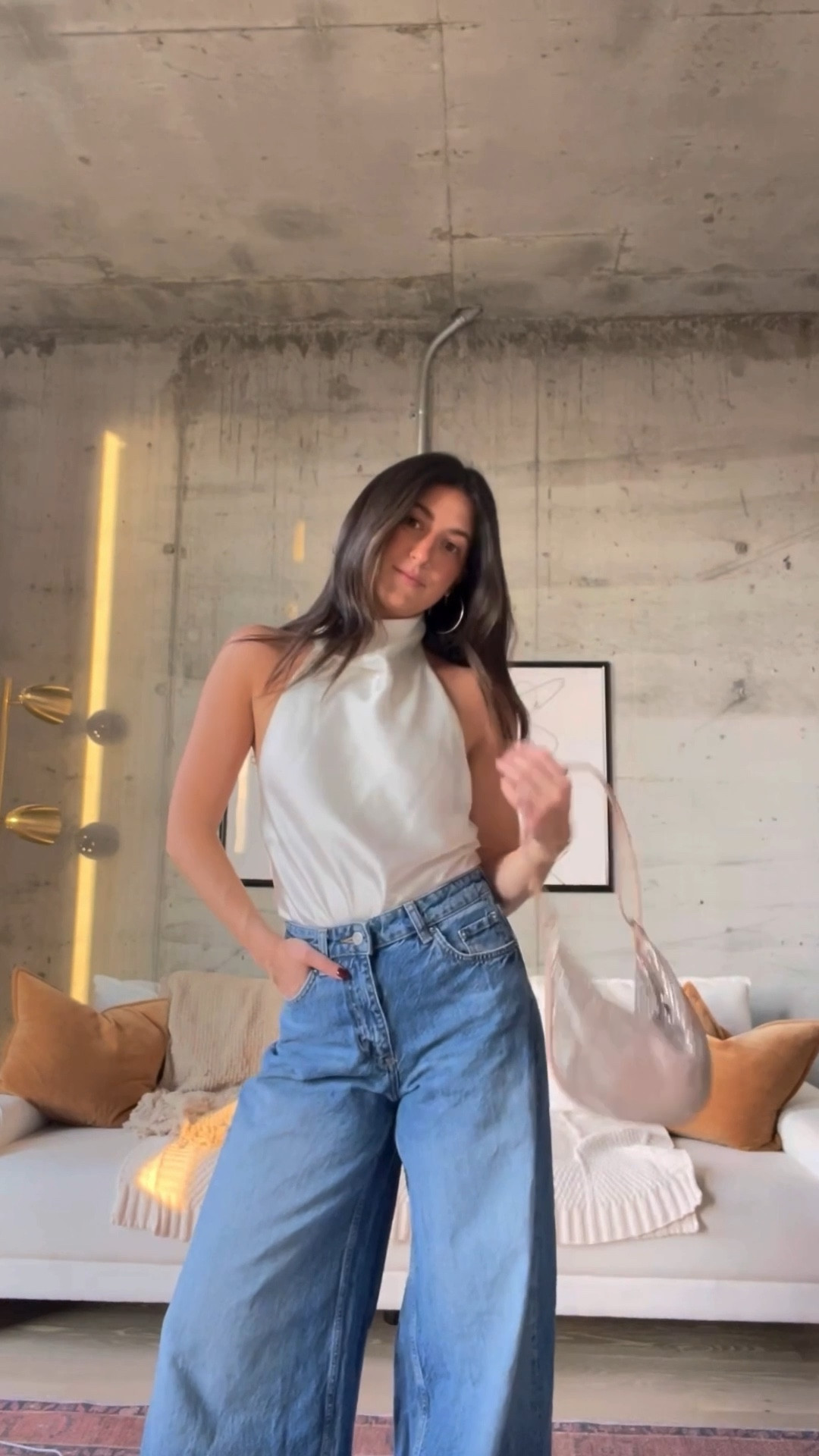 the perfect date night outfit! dress it up with a pair of heels or go for a cute boot for fall weather🍂

date night 
style
inspo
trending
date night look