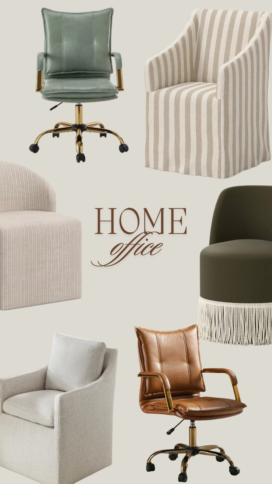 Pretty Home office chairs for the win! 

#LTKHome