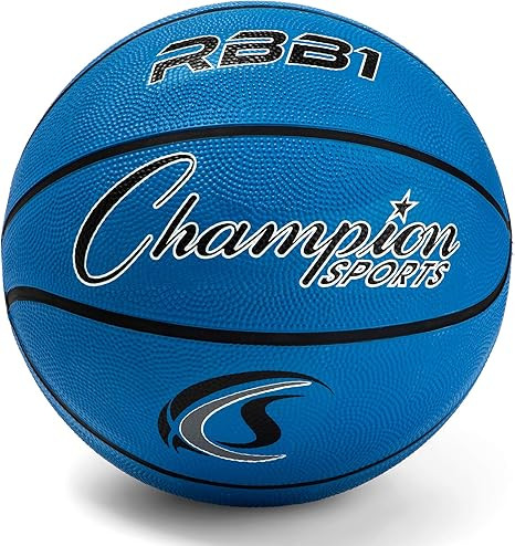 Champion Sports® Rubber Basketballs – Heavy Duty Pro-Style, Indoor/Outdoor Use, Premium Basket... | Amazon (US)