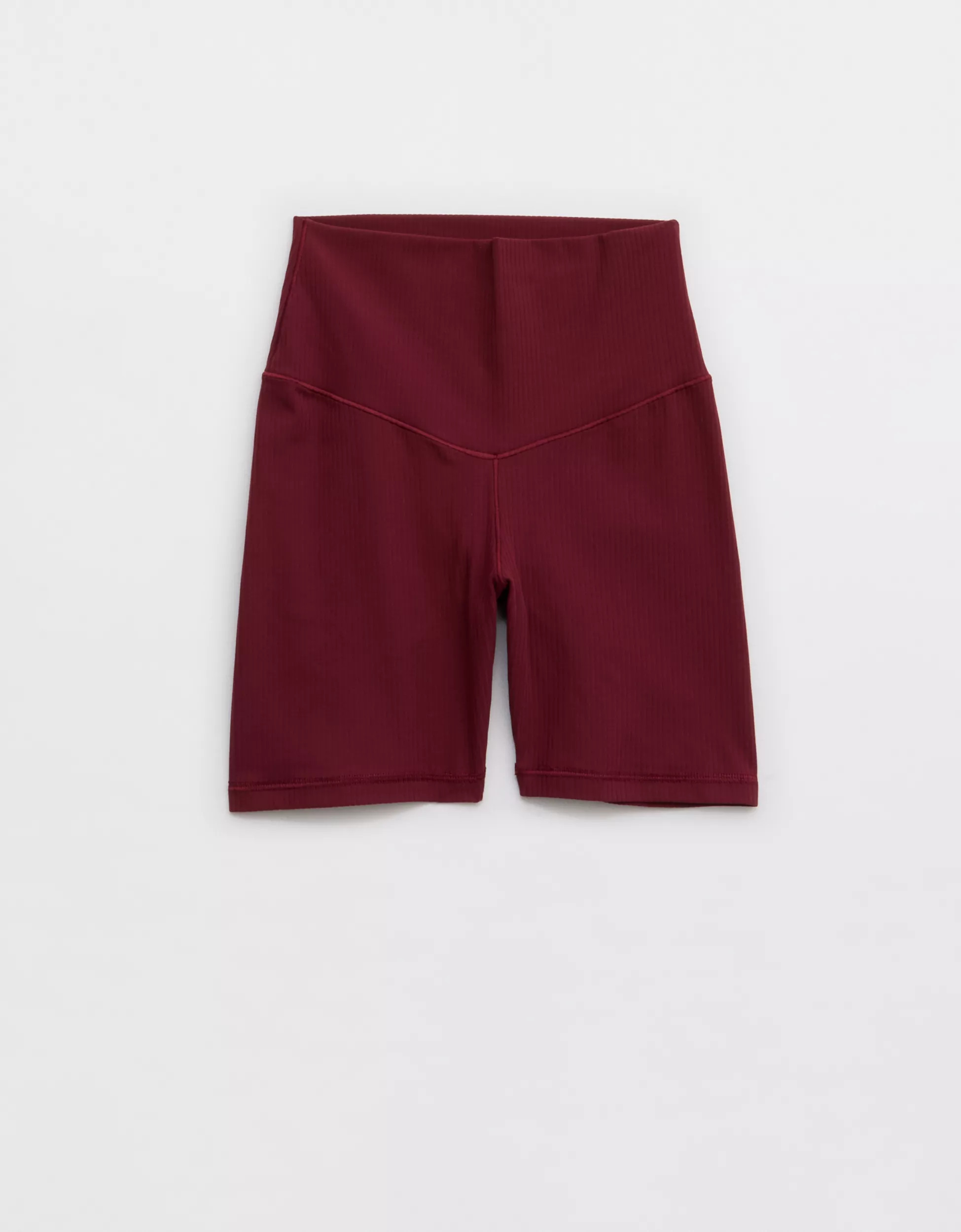 OFFLINE By Aerie Real Me XTRA Ribbed High Waisted 5" Bike Short | Aerie