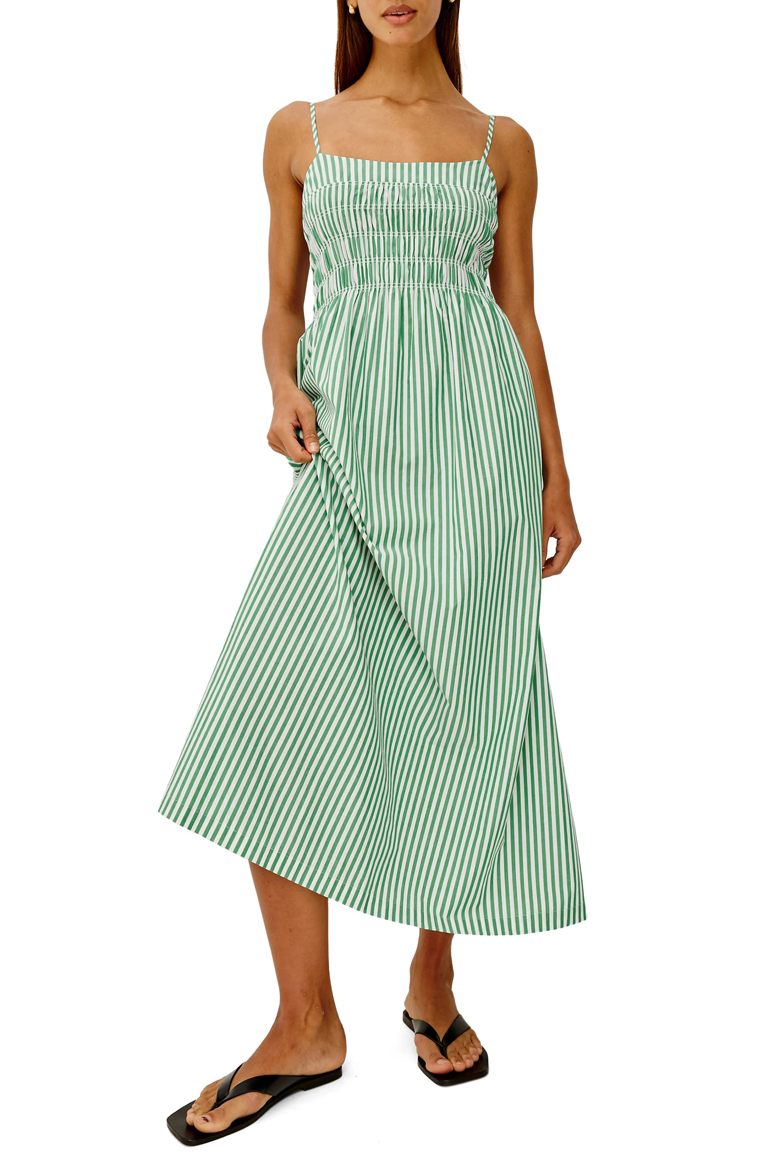 Rails PRIMROSE in Emerald Stripe at Nordstrom, Size Medium | Nordstrom