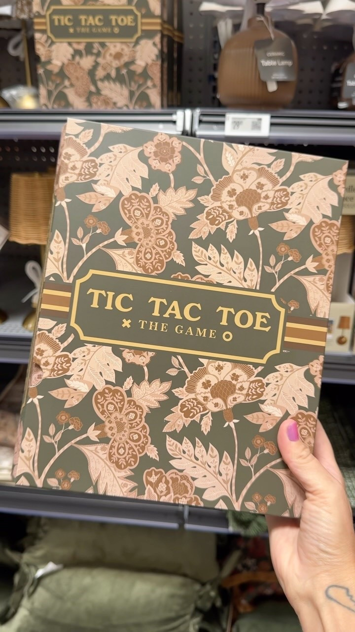 This was a very unexpected find at Walmart! Games that look like decor! Follow + comment “SHOP” for a link! (make sure you’re following to receive it) ✨ & if you love Holiday finds and gift ideas, follow along for more! 

#walmartfinds #Walmartdecor