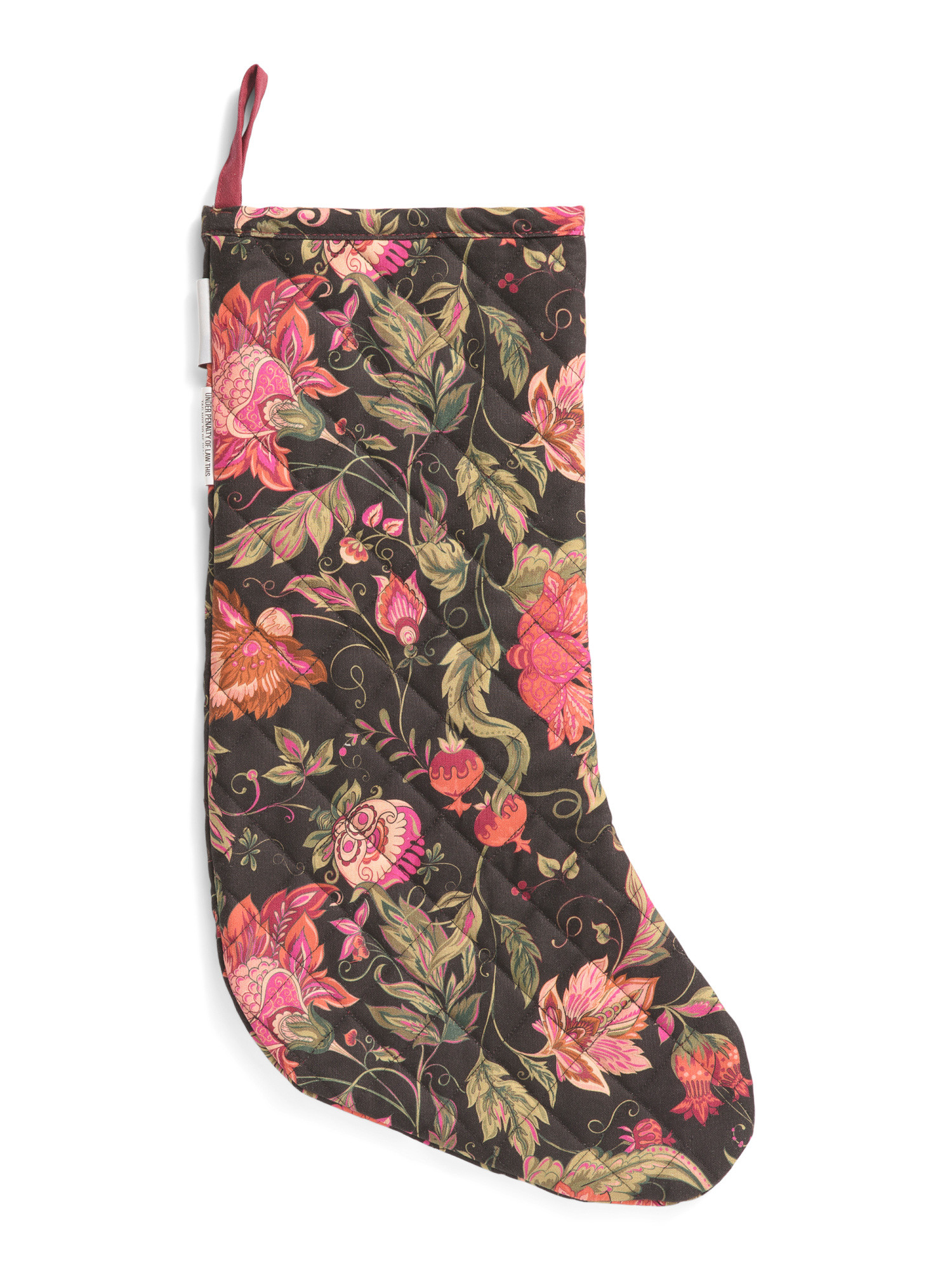 Jacobean Floral Stocking | Garlands & Trimmings | Marshalls | Marshalls