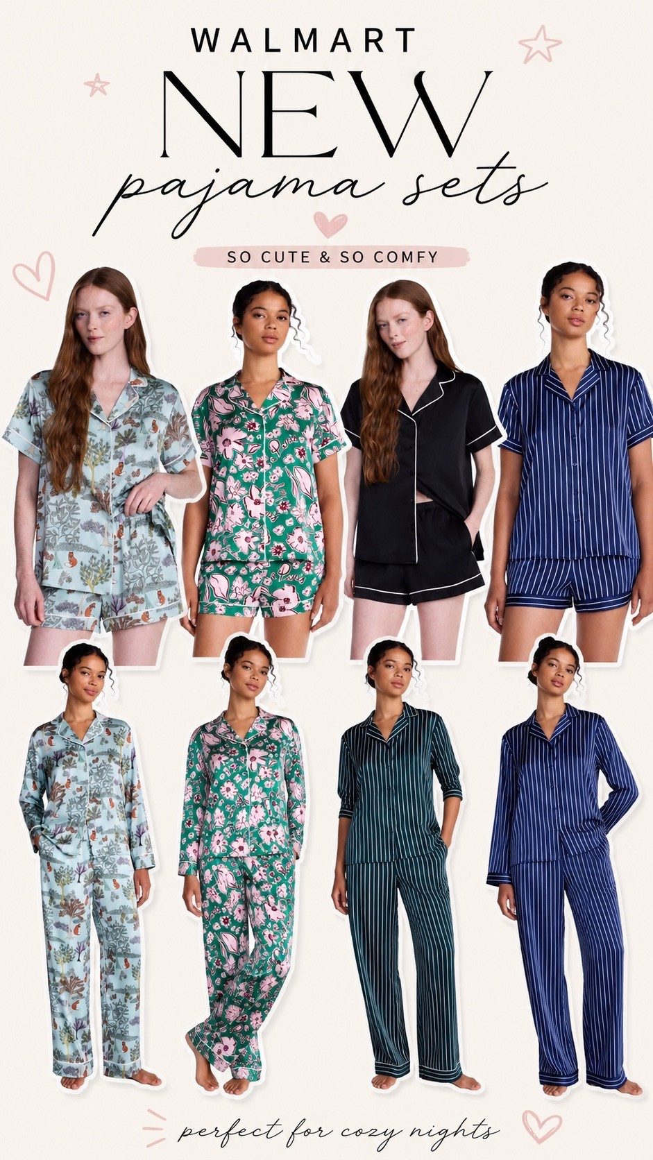 New pj sets at Walmart!!

#LTKSaleAlert #LTKSeasonal