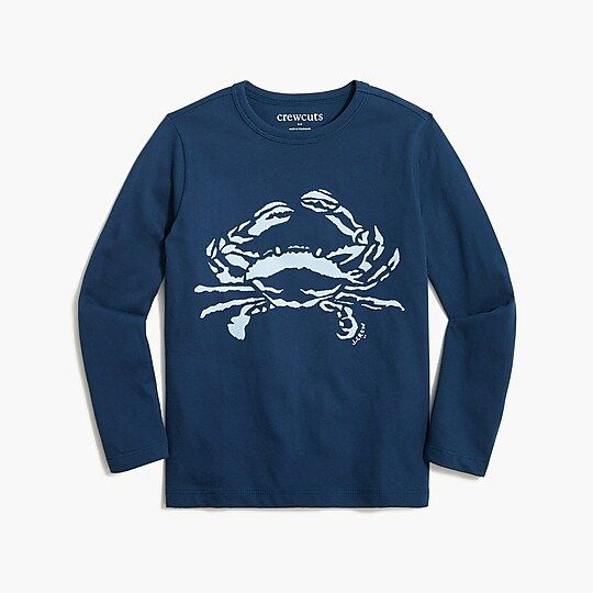 Boys' crab graphic tee | J.Crew Factory