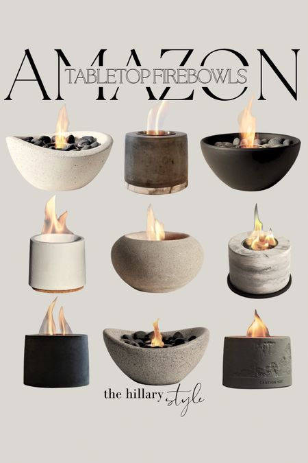 Amazon Tabletop Fire Bowls! 

I recently purchased a few of these trending Fire Bowls for Summer! 

Amazon, Amazon Home, Amazon Find, Found It On Amazon, Amazon Outdoor, Modern Home, Organic Modern, Tabletop Firepit, Firebowl, Home Decor, Outdoor Decor

#LTKhome #LTKSeasonal #LTKstyletip
