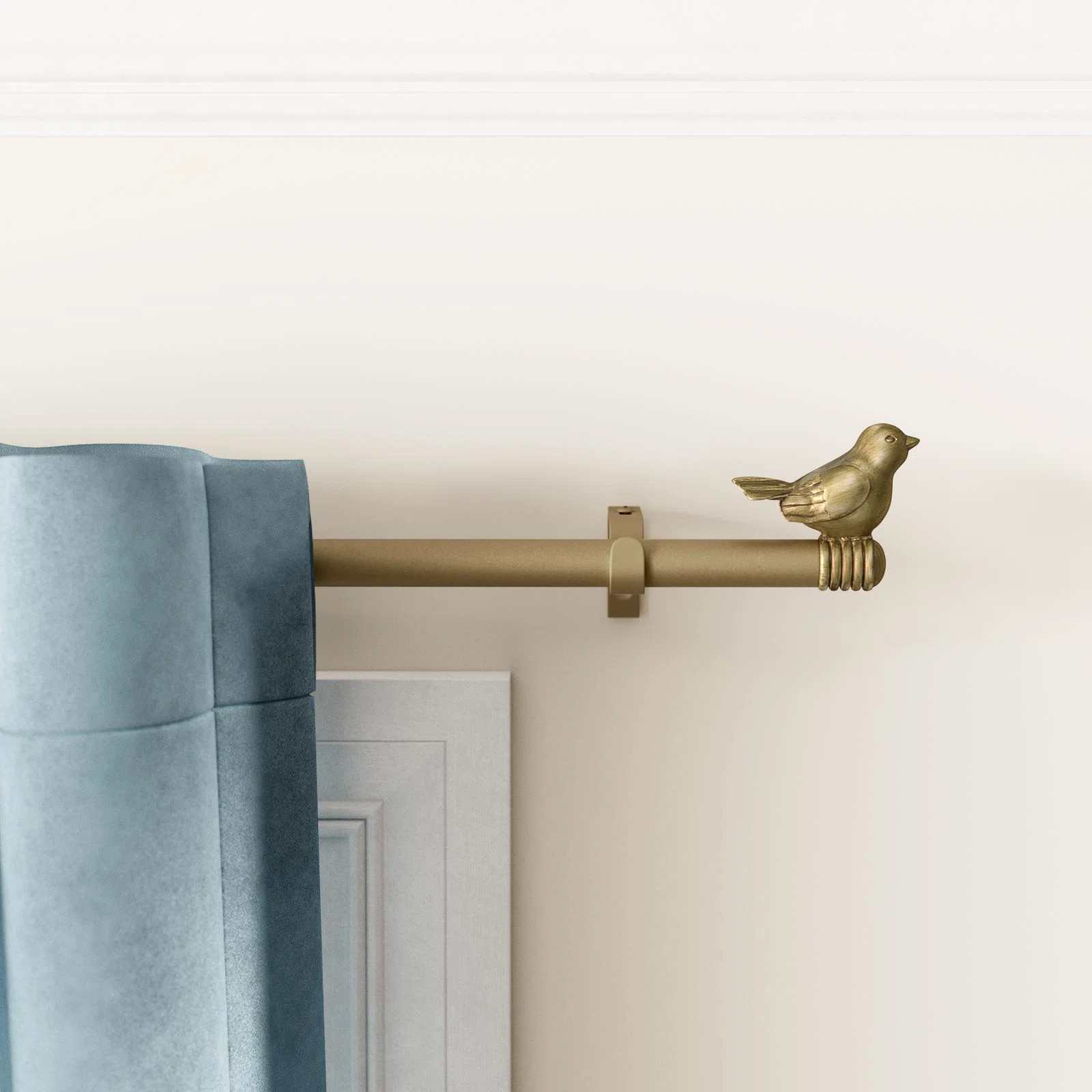 Kelly Clarkson Home Makenna Adjustable Single Curtain Rod & Reviews | Wayfair | Wayfair North America