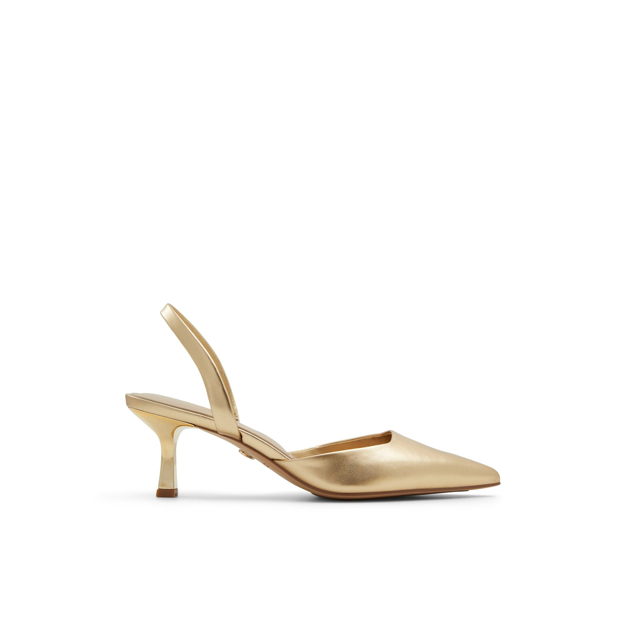 ALDO Gavedessi - Women's Kitten Heel - Gold, Size 8.5 | Aldo Shoes (US)