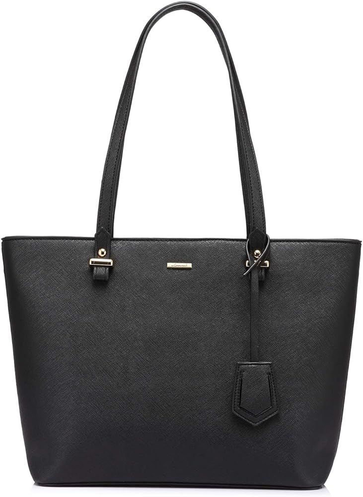 Handbags for Women Large Purses Leather Tote Bag School Shoulder Bag with External Pocket | Amazon (US)