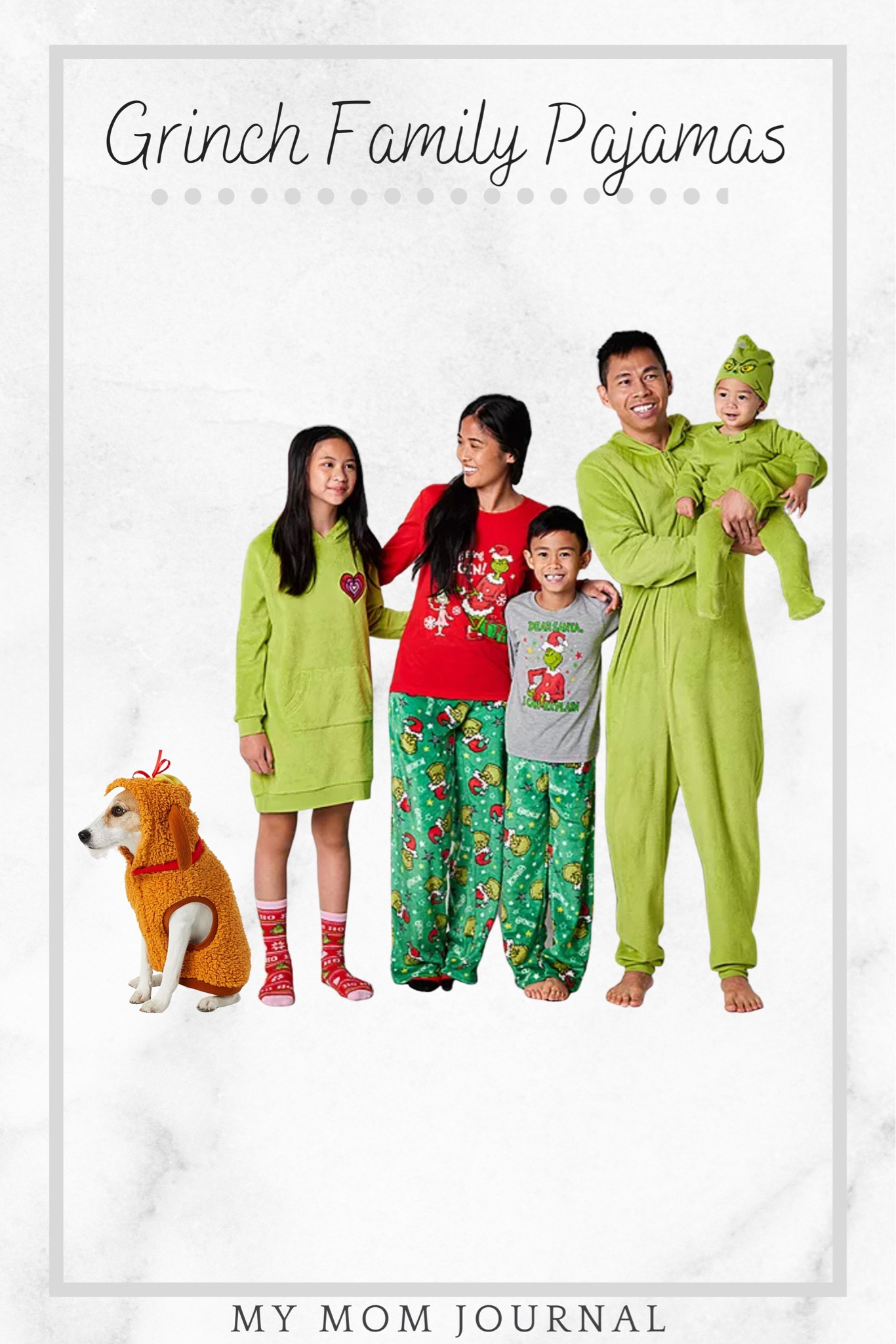 The Grinch matching family pajamas collection is SO FUN! I don’t have a dog but I wish I did so I could grab that Max costume! Click Max to shop the whole collection! 

#grinch #familypajamas #christmas #christmasideas #family 

#LTKfamily #LTKHoliday #LTKSeasonal