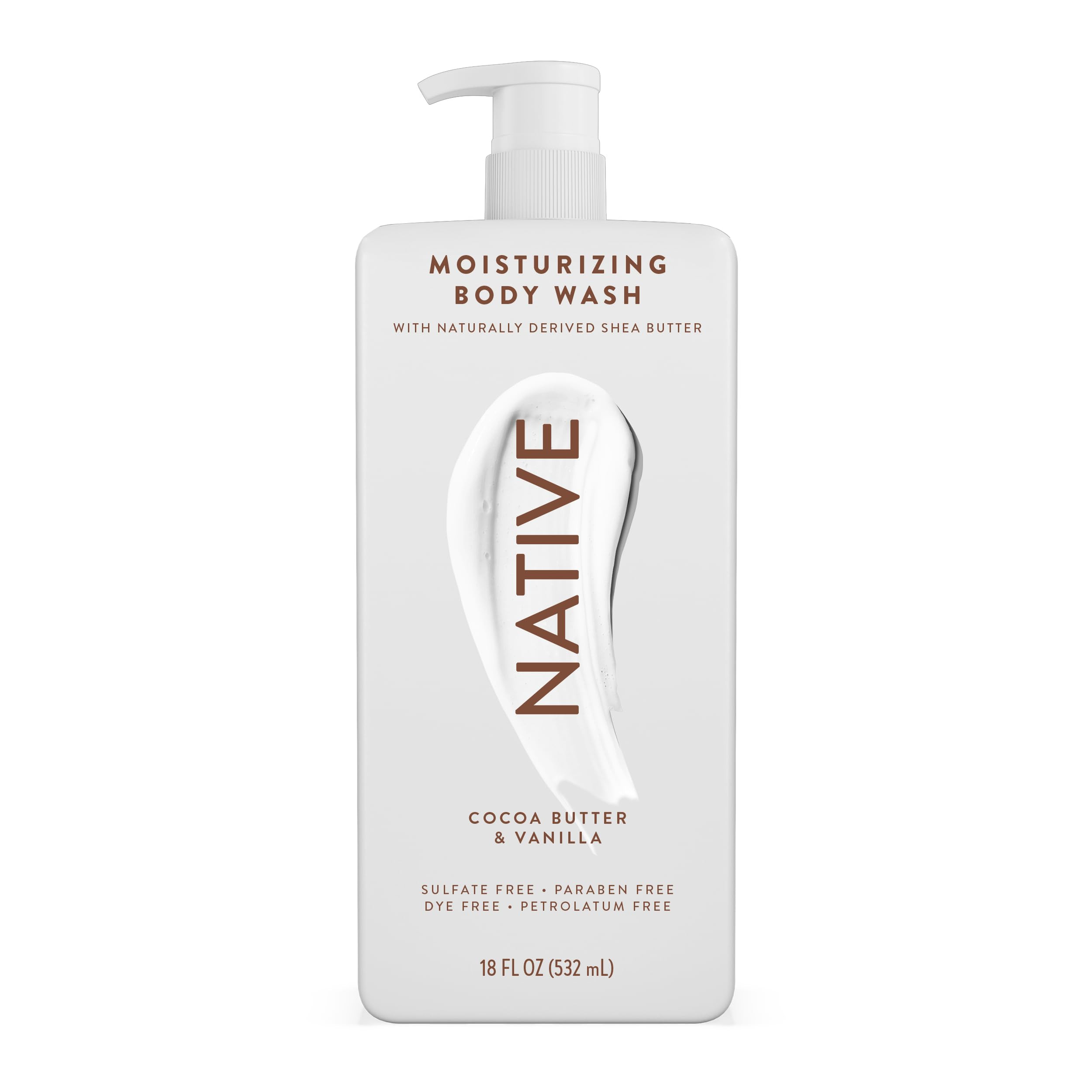 Native Moisturizing Body Wash Contains Naturally Derived Ingredients | for Women & Men, Sulfate, ... | Amazon (US)