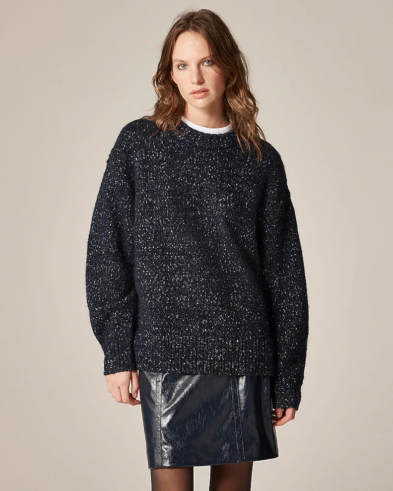 Relaxed crewneck pullover | J. Crew US