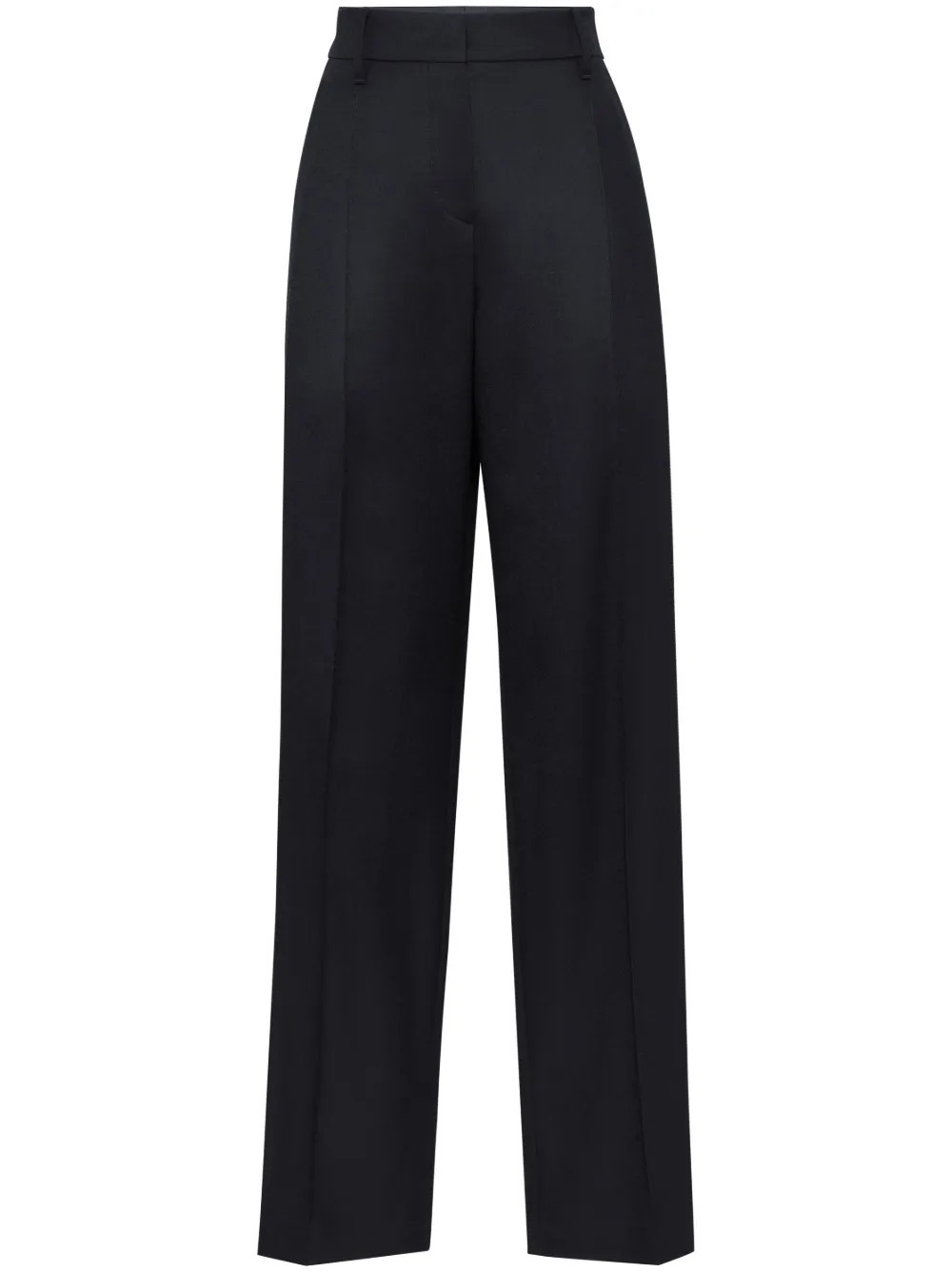 Brunello Cucinelli monili detail wide-leg trousers - Black | Farfetch Global