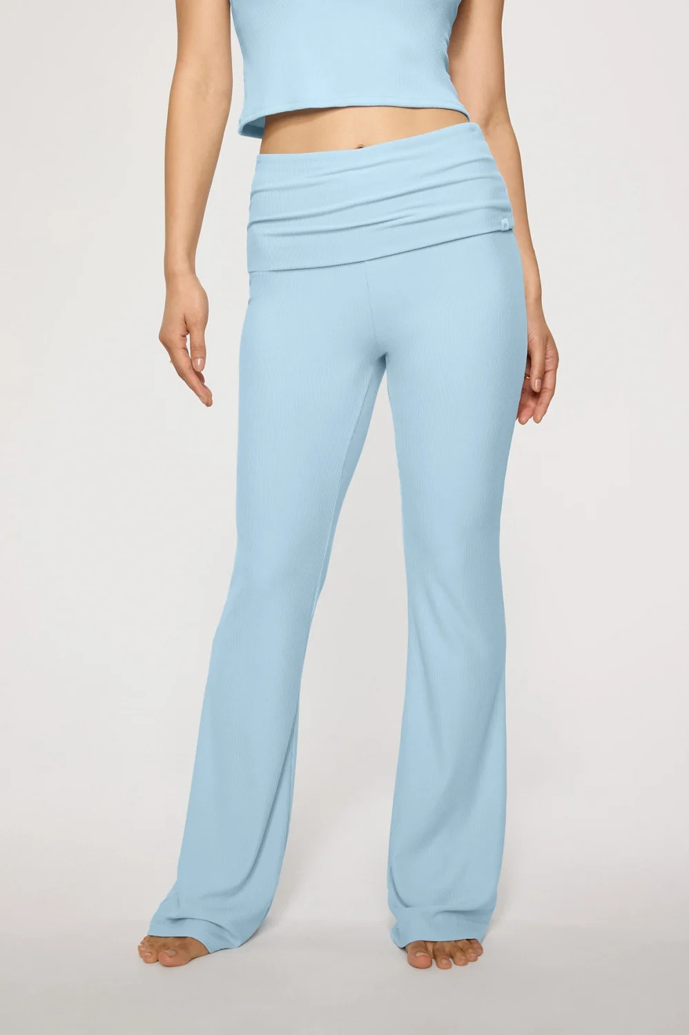 Soft Rib Foldover Pant | Fabletics