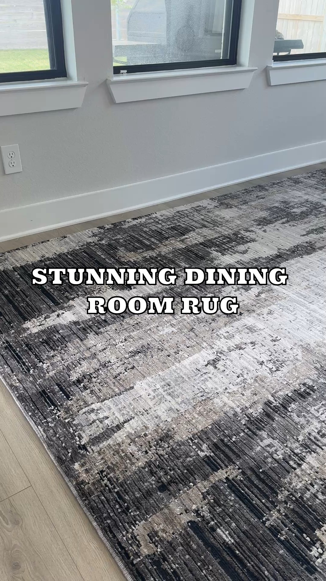 Stunning modern designer rug for under $500!

#LTKHome #LTKSaleAlert