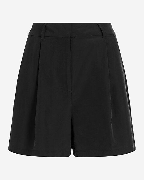 High Waisted Clean Silky Shorts | Express