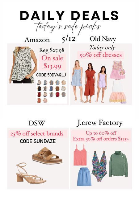 Daily deals for 5/12


#LTKSaleAlert #LTKSeasonal #LTKFindsUnder100