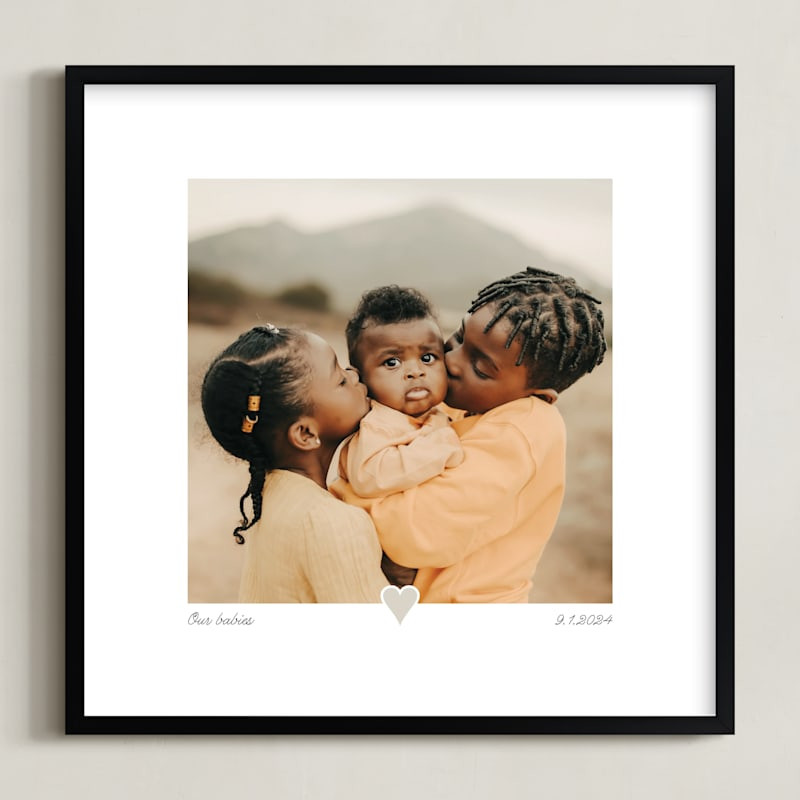 With A Heart | Minted